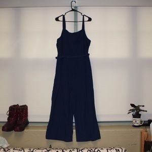 American eagle denim culotte jumpsuit